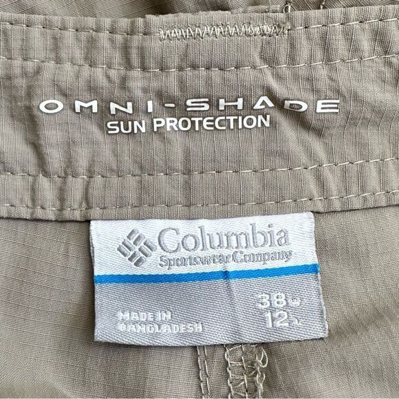 Columbia Omni-Shade Sun Protection Nylon Cargo Shorts - Picture 9 of 12